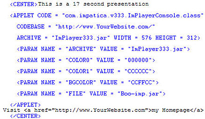 Impatica Code